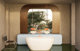 Cast marble bathtubs showroom "Bathesa“ presents "Inbalia“ brand collection